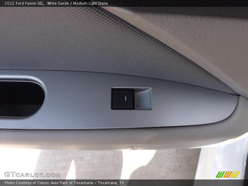 White Suede / Medium Light Stone 2012 Ford Fusion SEL