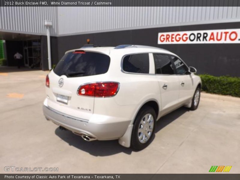 White Diamond Tricoat / Cashmere 2012 Buick Enclave FWD