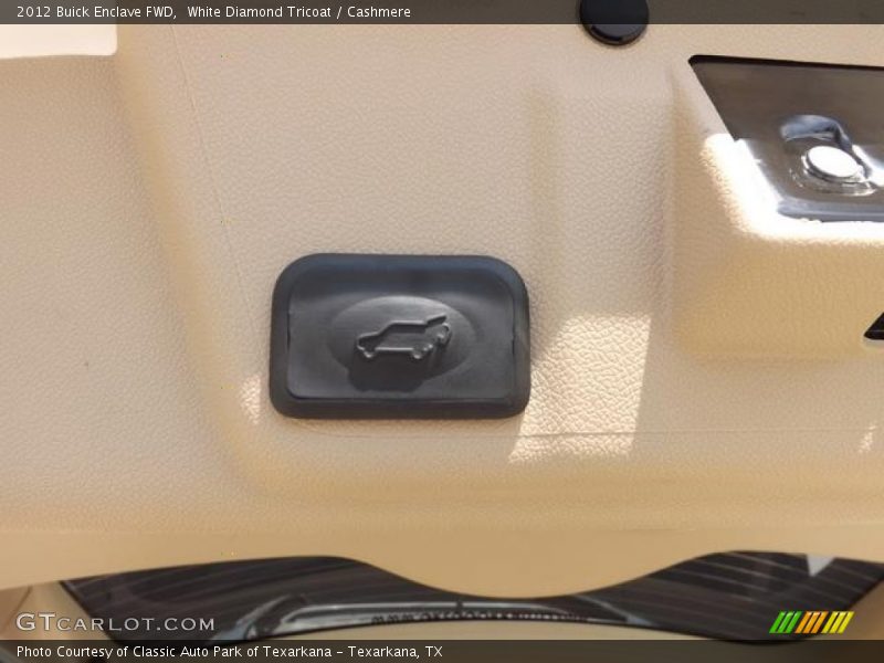 White Diamond Tricoat / Cashmere 2012 Buick Enclave FWD