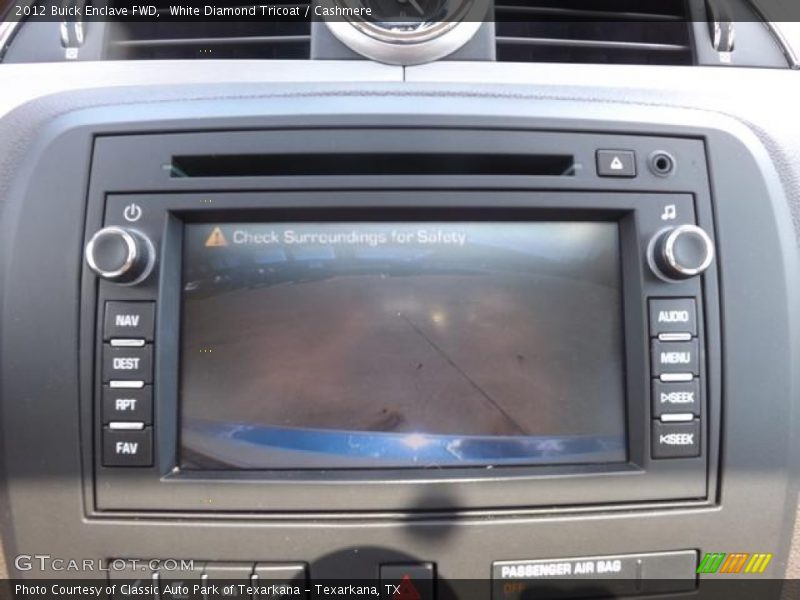 White Diamond Tricoat / Cashmere 2012 Buick Enclave FWD