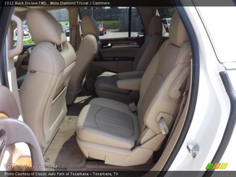 White Diamond Tricoat / Cashmere 2012 Buick Enclave FWD