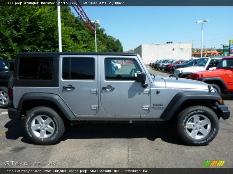  2014 Wrangler Unlimited Sport S 4x4 Billet Silver Metallic