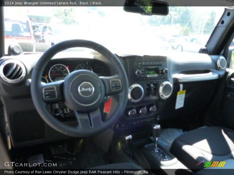 Black / Black 2014 Jeep Wrangler Unlimited Sahara 4x4