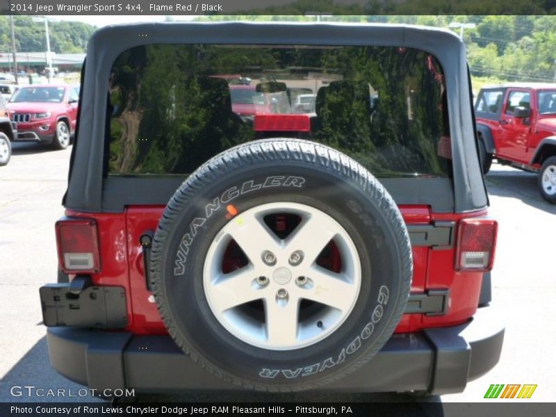 Flame Red / Black 2014 Jeep Wrangler Sport S 4x4