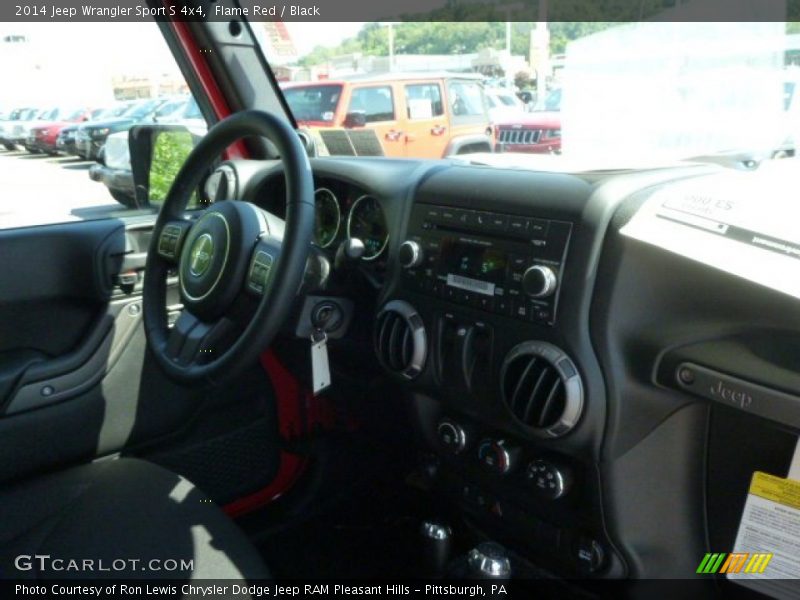 Flame Red / Black 2014 Jeep Wrangler Sport S 4x4