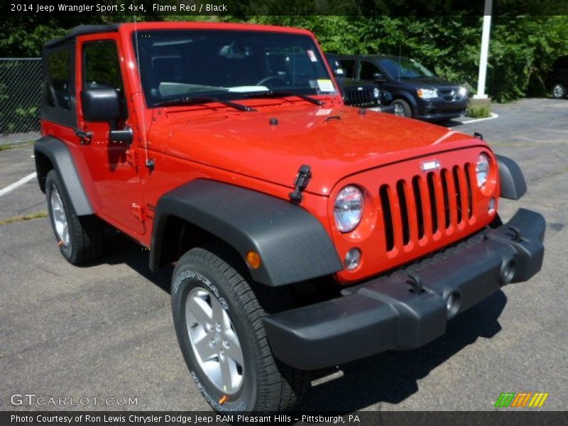 Front 3/4 View of 2014 Wrangler Sport S 4x4