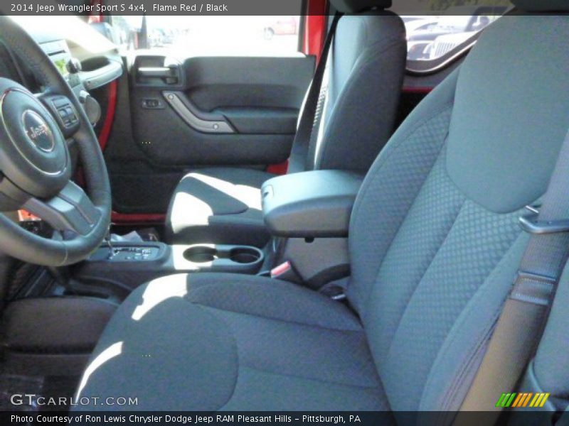 Flame Red / Black 2014 Jeep Wrangler Sport S 4x4