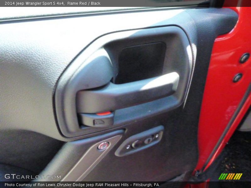 Flame Red / Black 2014 Jeep Wrangler Sport S 4x4