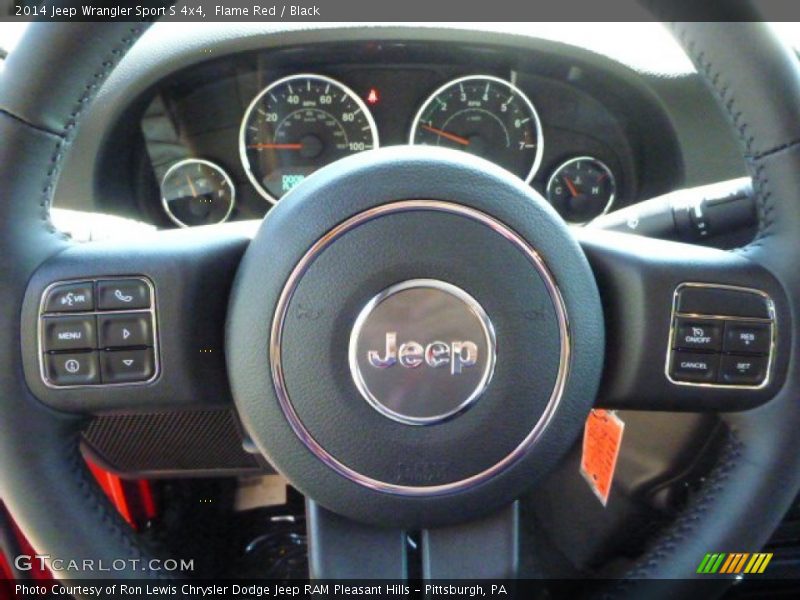 Flame Red / Black 2014 Jeep Wrangler Sport S 4x4