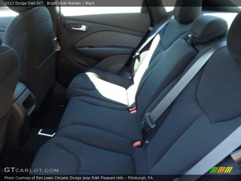 Bright Silver Metallic / Black 2013 Dodge Dart SXT