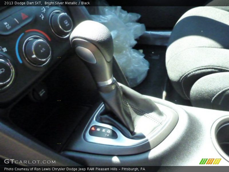 Bright Silver Metallic / Black 2013 Dodge Dart SXT