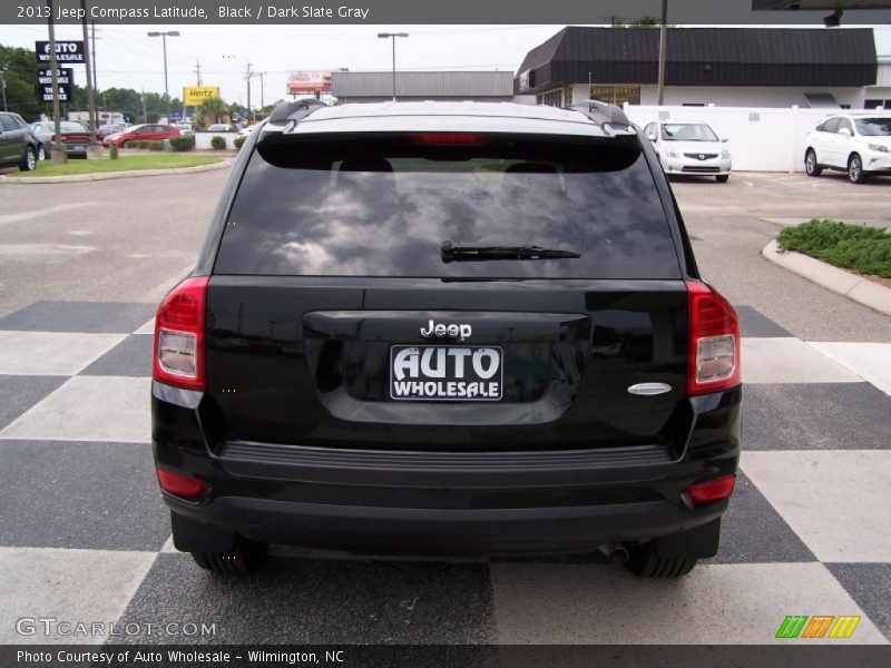 Black / Dark Slate Gray 2013 Jeep Compass Latitude