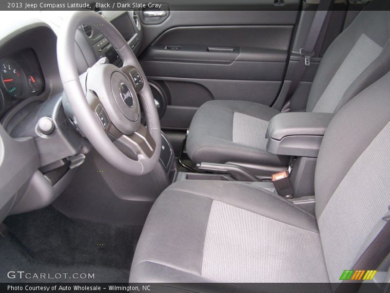 Black / Dark Slate Gray 2013 Jeep Compass Latitude