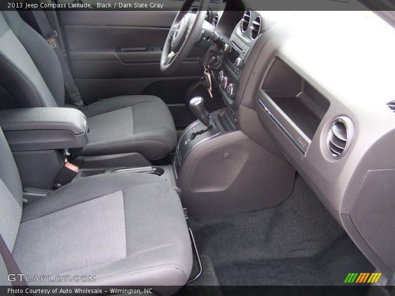 Black / Dark Slate Gray 2013 Jeep Compass Latitude