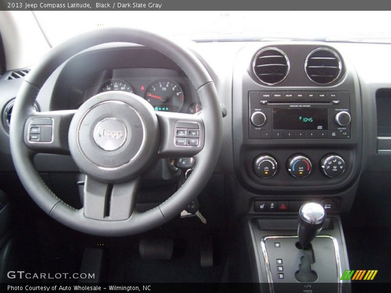 Black / Dark Slate Gray 2013 Jeep Compass Latitude