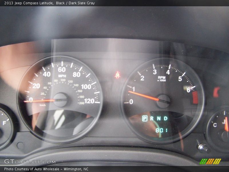 Black / Dark Slate Gray 2013 Jeep Compass Latitude