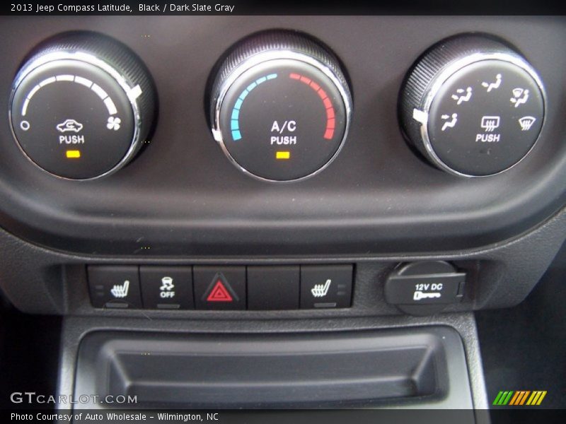 Black / Dark Slate Gray 2013 Jeep Compass Latitude