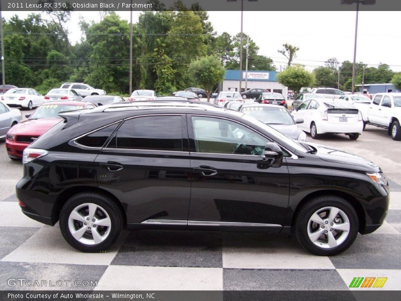 Obsidian Black / Parchment 2011 Lexus RX 350