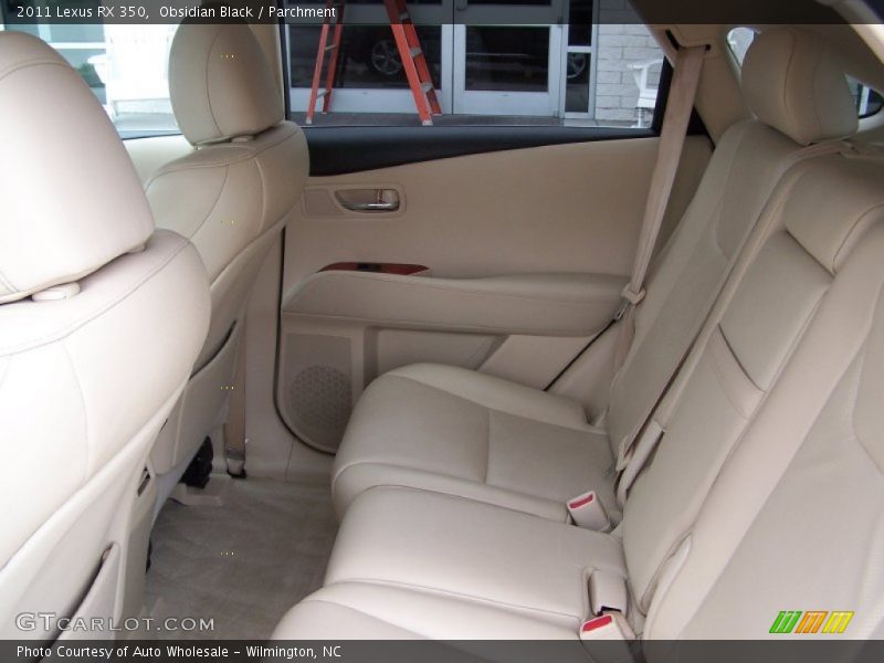 Obsidian Black / Parchment 2011 Lexus RX 350