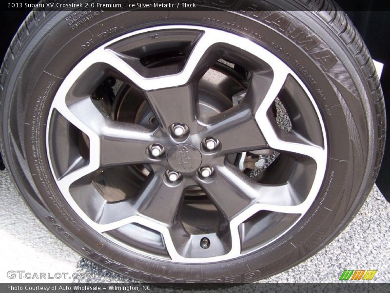 Ice Silver Metallic / Black 2013 Subaru XV Crosstrek 2.0 Premium