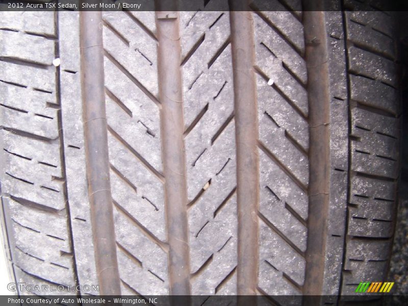 Silver Moon / Ebony 2012 Acura TSX Sedan