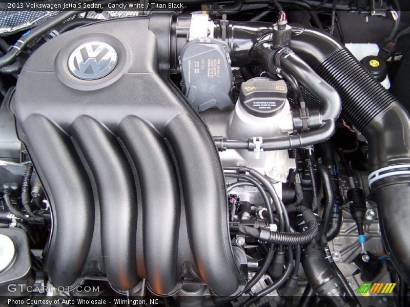 Candy White / Titan Black 2013 Volkswagen Jetta S Sedan