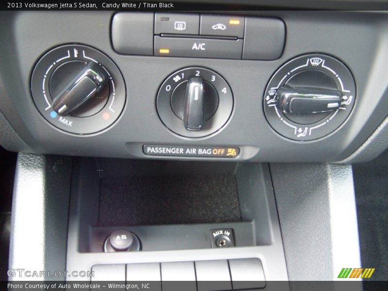 Candy White / Titan Black 2013 Volkswagen Jetta S Sedan