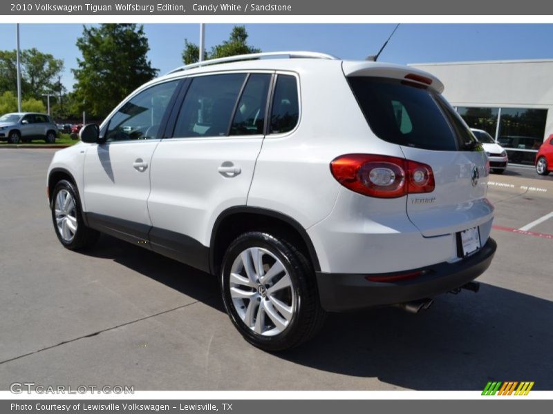 Candy White / Sandstone 2010 Volkswagen Tiguan Wolfsburg Edition