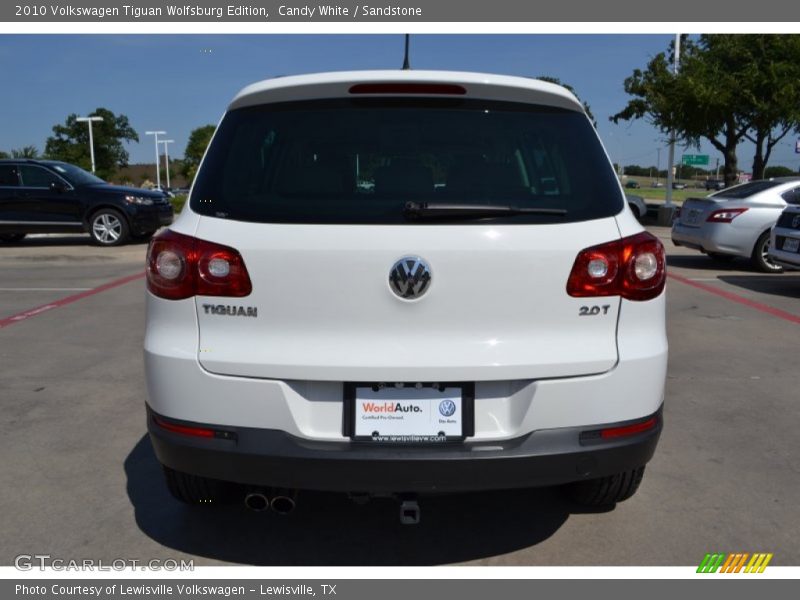 Candy White / Sandstone 2010 Volkswagen Tiguan Wolfsburg Edition