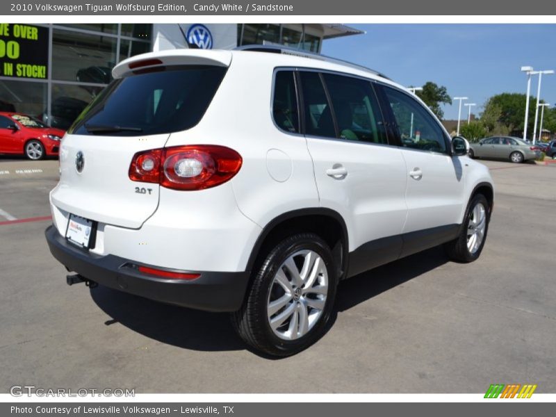 Candy White / Sandstone 2010 Volkswagen Tiguan Wolfsburg Edition