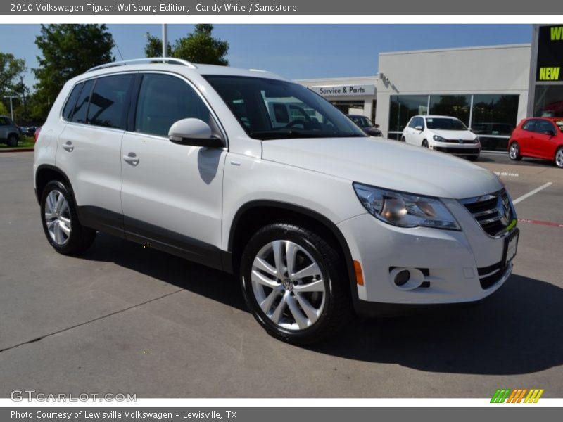 Candy White / Sandstone 2010 Volkswagen Tiguan Wolfsburg Edition