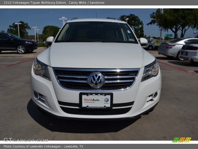 Candy White / Sandstone 2010 Volkswagen Tiguan Wolfsburg Edition
