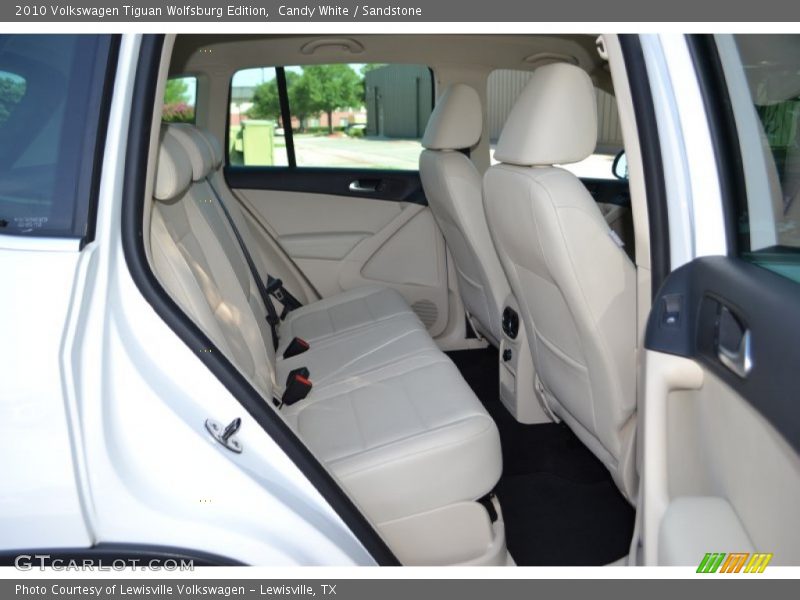 Candy White / Sandstone 2010 Volkswagen Tiguan Wolfsburg Edition