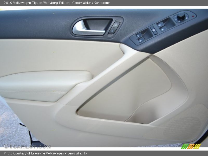 Candy White / Sandstone 2010 Volkswagen Tiguan Wolfsburg Edition
