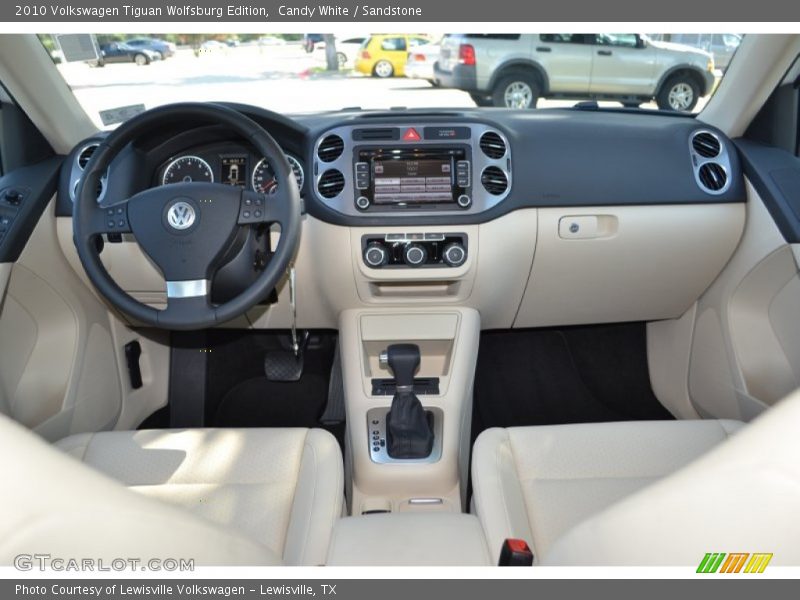 Candy White / Sandstone 2010 Volkswagen Tiguan Wolfsburg Edition