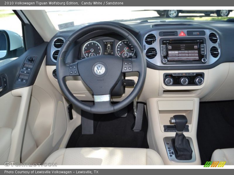 Candy White / Sandstone 2010 Volkswagen Tiguan Wolfsburg Edition
