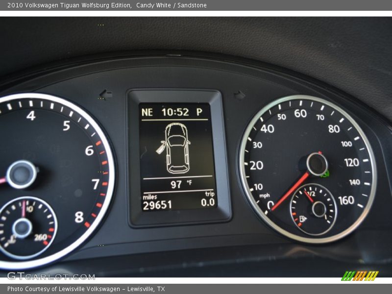 Candy White / Sandstone 2010 Volkswagen Tiguan Wolfsburg Edition