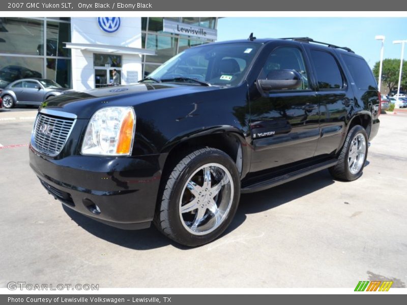 Onyx Black / Ebony Black 2007 GMC Yukon SLT
