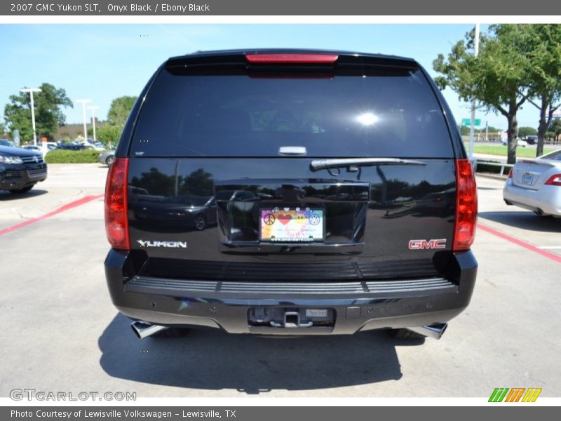 Onyx Black / Ebony Black 2007 GMC Yukon SLT