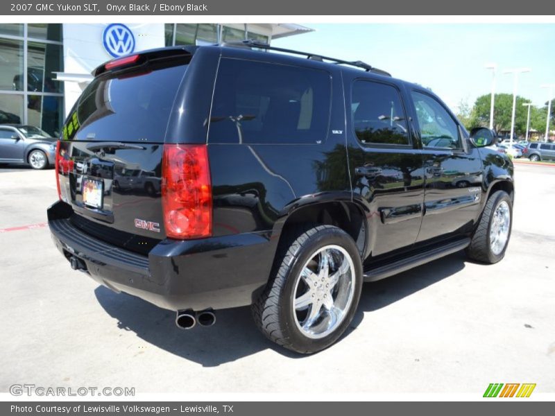 Onyx Black / Ebony Black 2007 GMC Yukon SLT