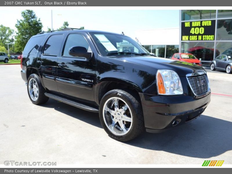 Onyx Black / Ebony Black 2007 GMC Yukon SLT