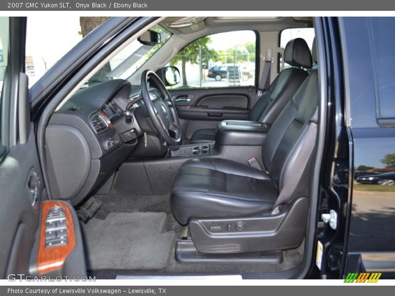 Onyx Black / Ebony Black 2007 GMC Yukon SLT