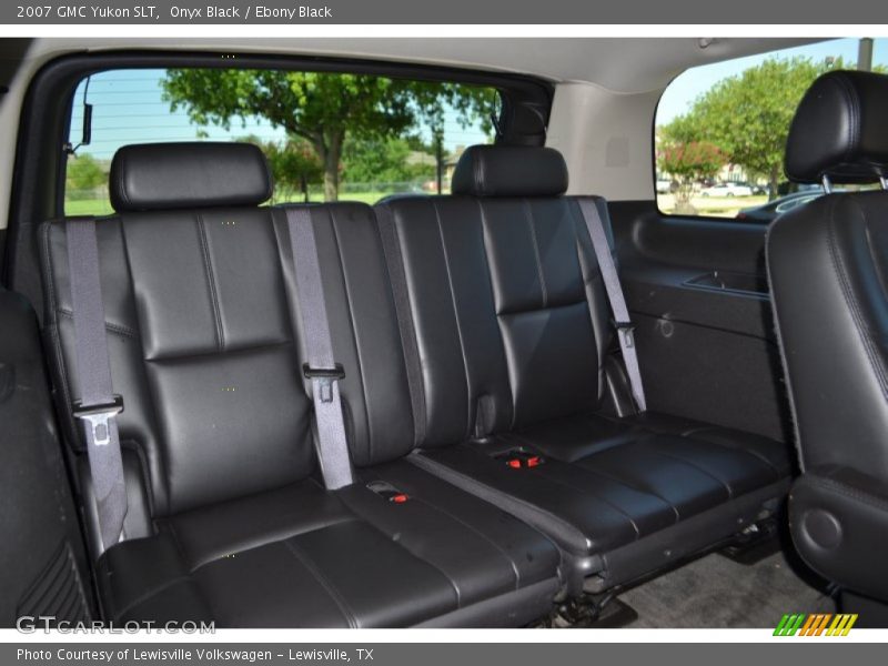Onyx Black / Ebony Black 2007 GMC Yukon SLT