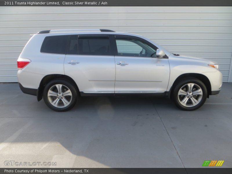 Classic Silver Metallic / Ash 2011 Toyota Highlander Limited