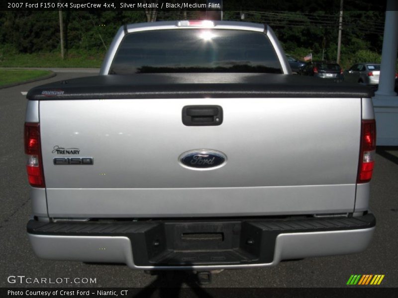 Silver Metallic / Black/Medium Flint 2007 Ford F150 FX4 SuperCrew 4x4