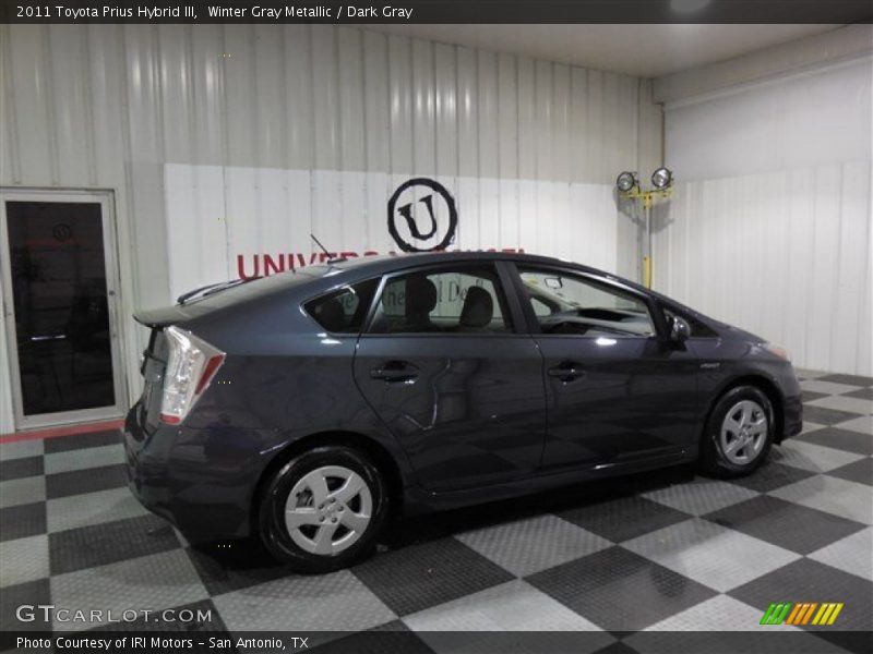 Winter Gray Metallic / Dark Gray 2011 Toyota Prius Hybrid III