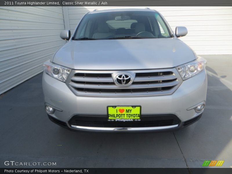 Classic Silver Metallic / Ash 2011 Toyota Highlander Limited