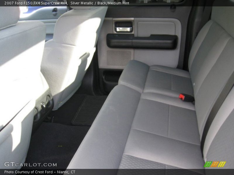 Silver Metallic / Black/Medium Flint 2007 Ford F150 FX4 SuperCrew 4x4