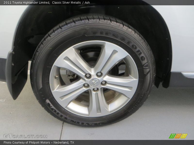 Classic Silver Metallic / Ash 2011 Toyota Highlander Limited