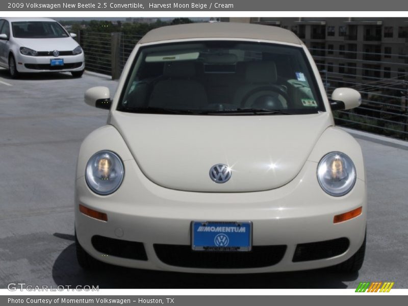 Harvest Moon Beige / Cream 2009 Volkswagen New Beetle 2.5 Convertible